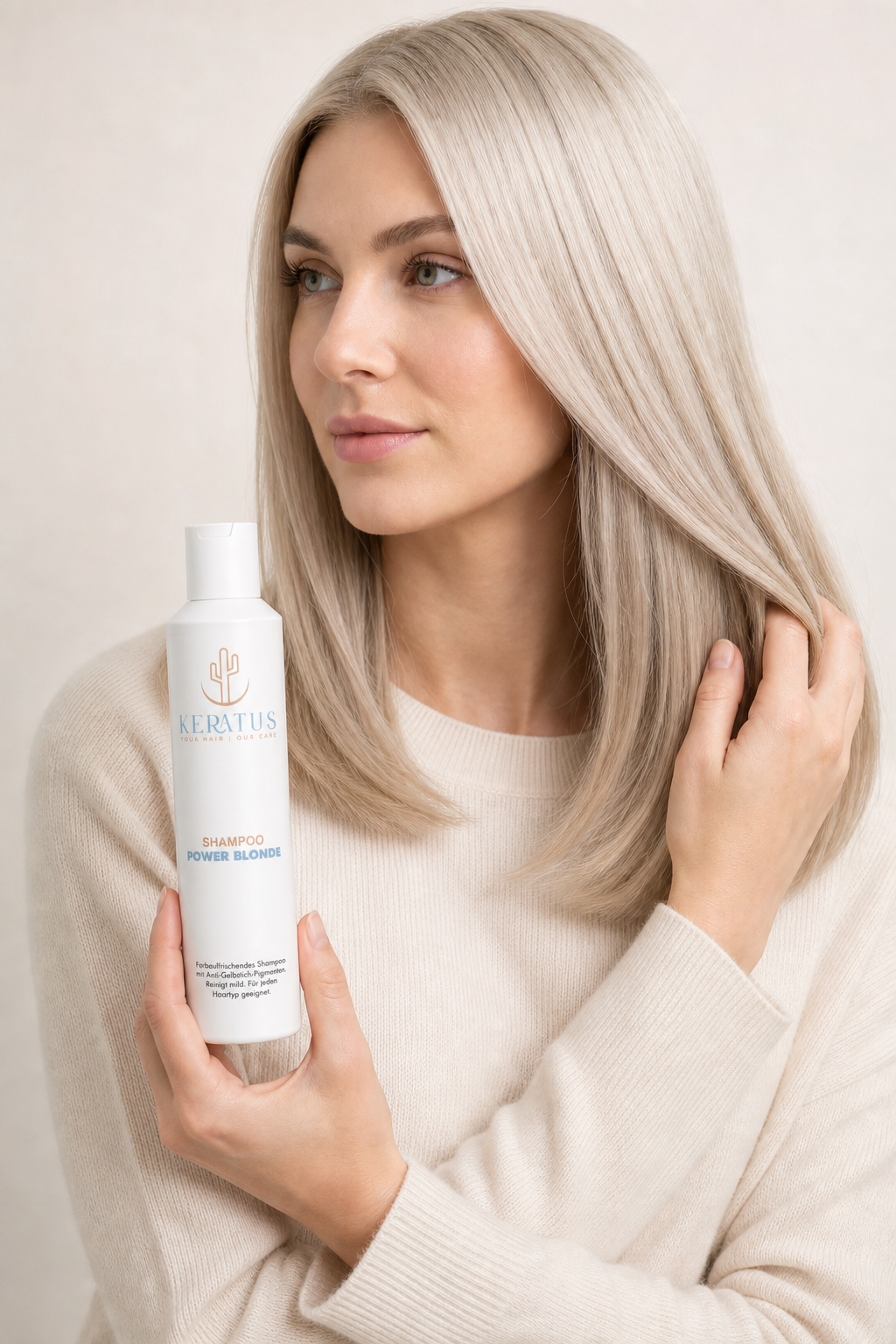 Power Blonde Shampoo Anwendung