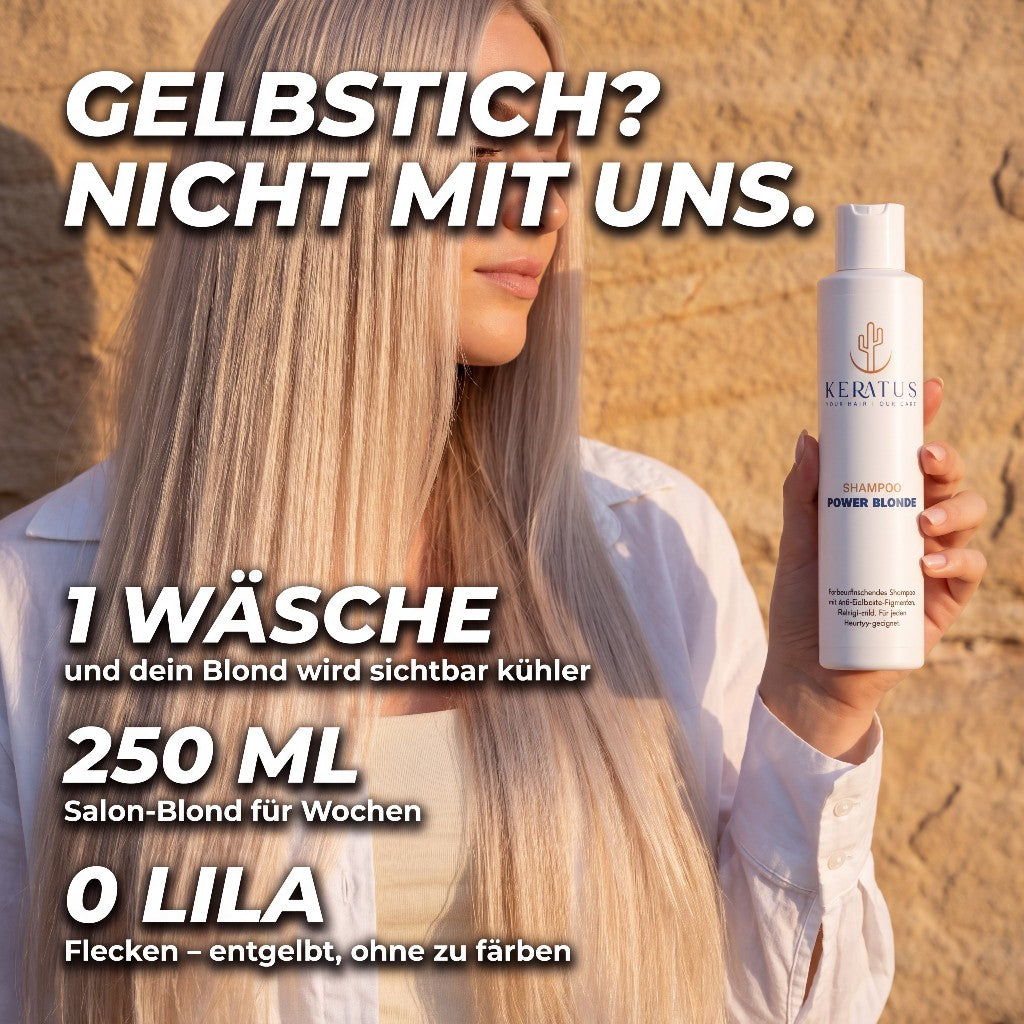 Power Blonde Shampoo, 1 Wäsche, 250 ml, 0 Lila