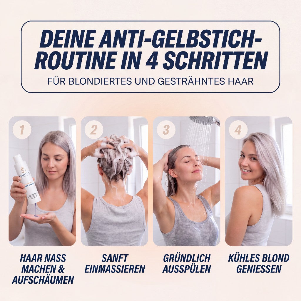 Anti-Gelbstich-Routine in 4 Schritten