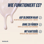 Wie funktioniert Power Blonde Shampoo